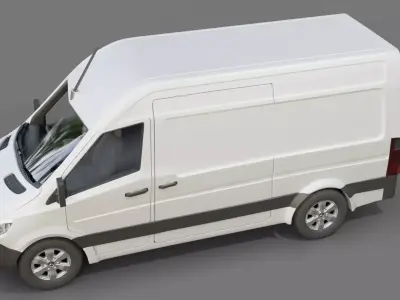 Mercedes Benz eSprinter Panel Van 3D model