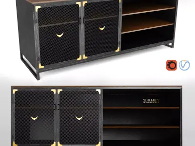 HomenPeople Sideboard 3D model