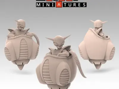 Term 3 - Namek Saga Part 1 - Dragon Ball Miniatures 3D print model