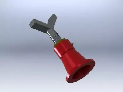 screw jack Free 3D model
