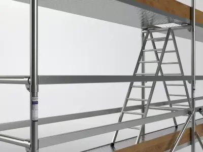 Scaffold tower 5 3D model