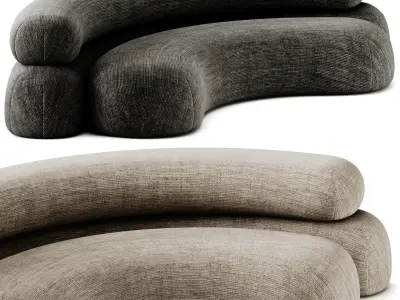 Adrenalina Nefelibata 4 2 Modular Sofa 3D model