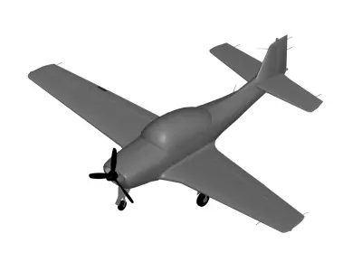 Piaggio P 149 3D model