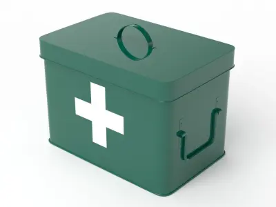 Army First Aid Kit 3D model