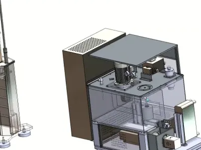 Universal Fatigue Tester Dynamic and Static Fatigue Test Machine 3D model