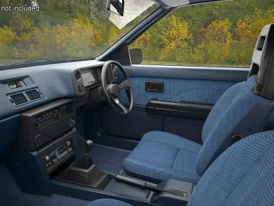  Toyota AE86 Trueno White 