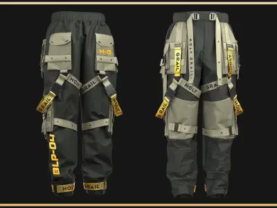 Military uniform 3D model buy