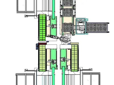 Three per pipe joint casting plate feeding Free 3D model