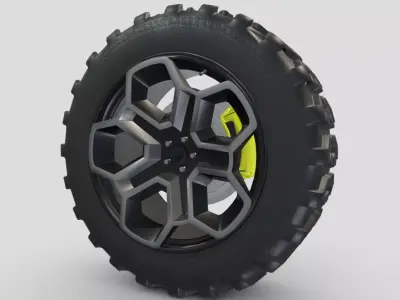 Truck whell  3D model