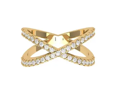 Wedding Ring  3D print model 91