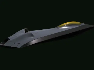 Low Observable UAV Testbed 3D model