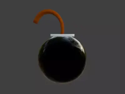A simple Bomb 3D model