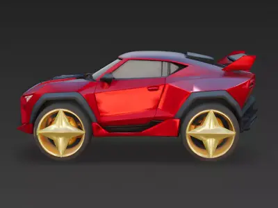 Arrowhead Super SUV 3D Model Low-poly 3D model