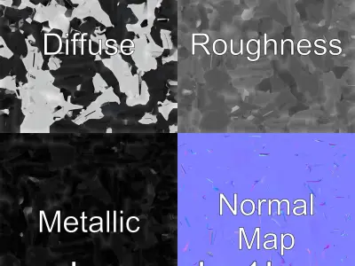 Security Drone SafeRobo Flying Surveillance Robot Low-poly 3D model