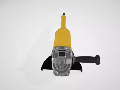 DEWALT D28491 Angle Grinder Low-poly 3D model