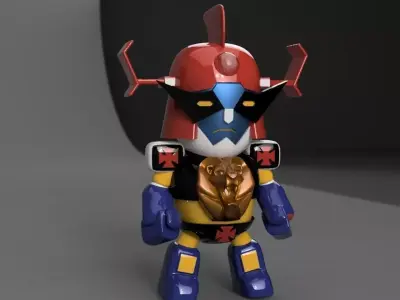 Mini - Daltonious mecha figures Free 3D print model