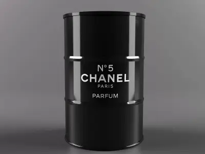 Oil drum 3D model purchase