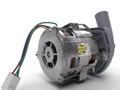 Wash pump 3D model