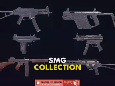 Collection SMG Gun Pack Bundle