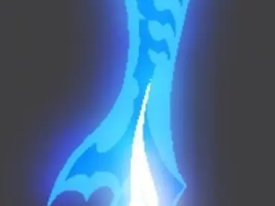 Over geared - Failure Sword from the Manhwa Low-poly 3D model