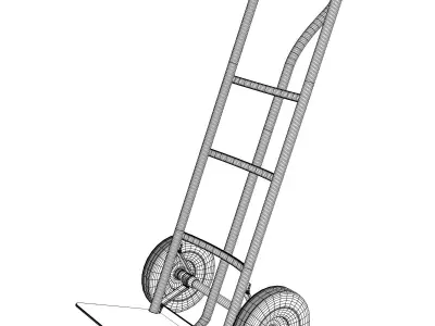 Hand Truck 3D model buy