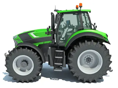 Farm Tractor 3D model purchase