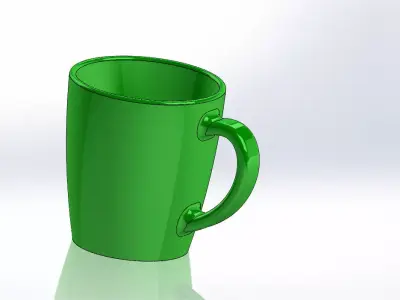  Cup design 3D model
