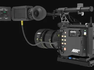  ARRI ALEXA 35 - with Lightweight Set Accessories and OConnor 2560 Tripod systems 