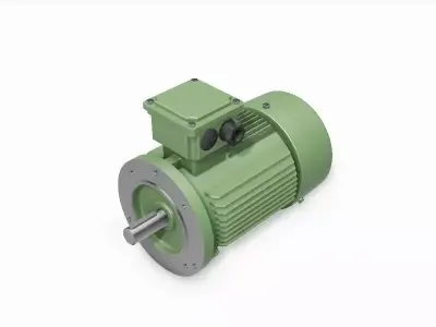 100L B14b IEC electric motor - 3D CAD model 3D model