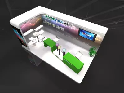 Exhibition - Area - 3X8-3DMAX2009-26 3D model