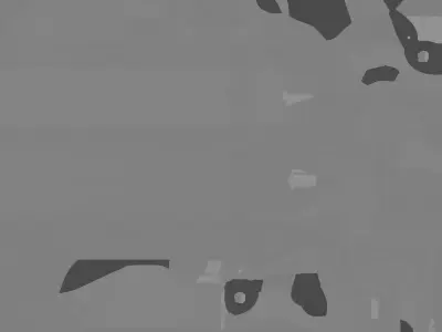 Hand forklift pallet loader Low-poly 3D model