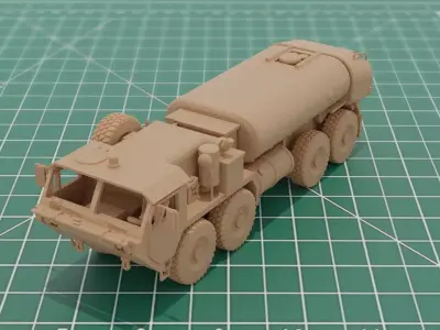 M978A4 HEMTT Tanker Truck 3D Print 3D print model