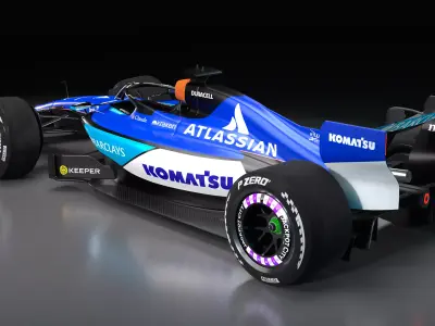 2026 Williams F1 plus Photoshop files 3D model