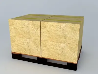 europallet dozen Free 3D model