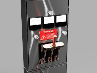 Call Of Duty Nazi Zombies Power Supply 3D model