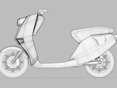 Model Scooter 3D print model