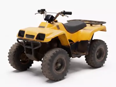 Outback-Runner ATV 3D Model Low-poly 3D model