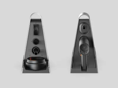 Gun Vacuum Cleaner Set Free 3D model