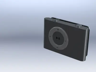 Ipod apple logo Free 3D model
