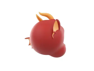 Prop188 Dragon Head 3D model