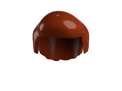 Custom3Dprint Minifigure Accessory - Minifigure Hair S2 - 109 3D print model