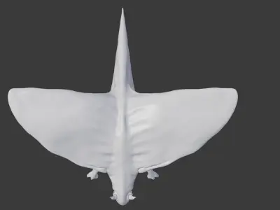 HighPoly Insect Dragon 3D model