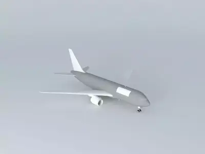  Boeing 767 200 Free 3D model