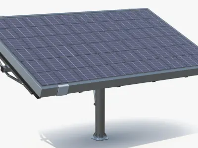  Single Post Solar Tracking System 