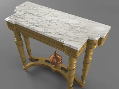 Classic Console 3D model