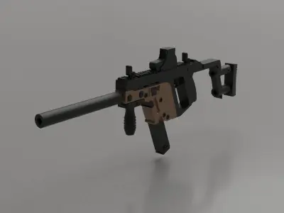 Kriss Vector 3D model 3