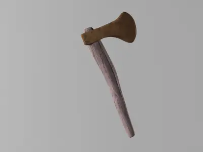 Axe Tools Low-poly 3D model