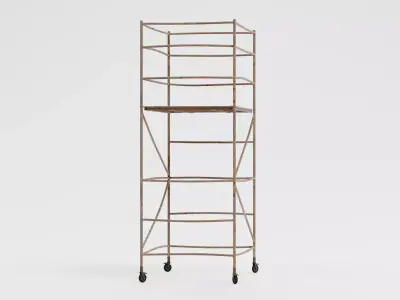 -Old Scaffolding V2- 3D model