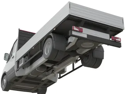 Generic Truck Chassis Cab 3D model