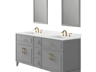 OVE Denver 72 Vanity 3D model